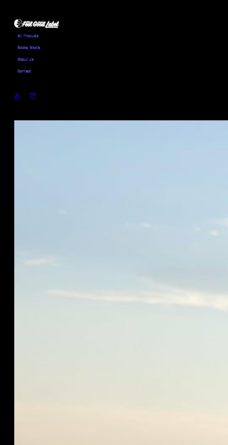 feelgoodlabel.com shopify website screenshot