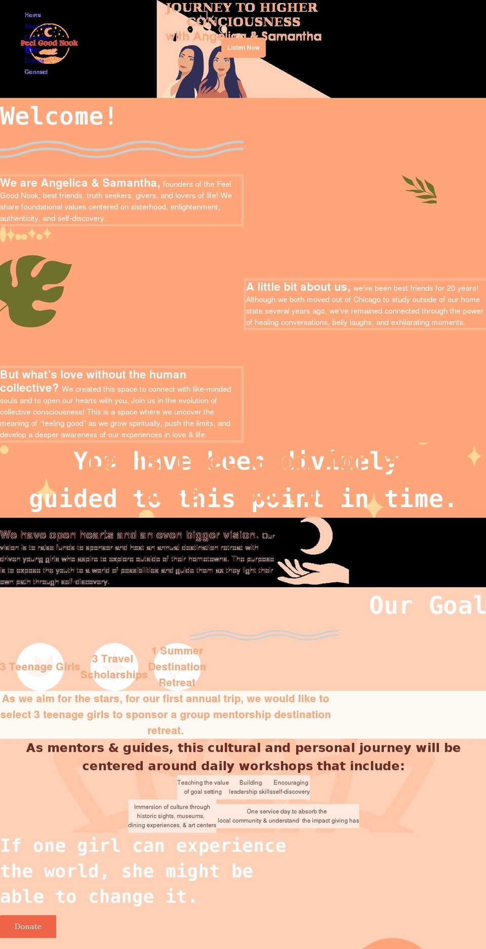 feelgoodnook.com shopify website screenshot