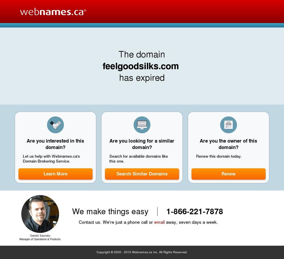 feelgoodsilks.com shopify website screenshot
