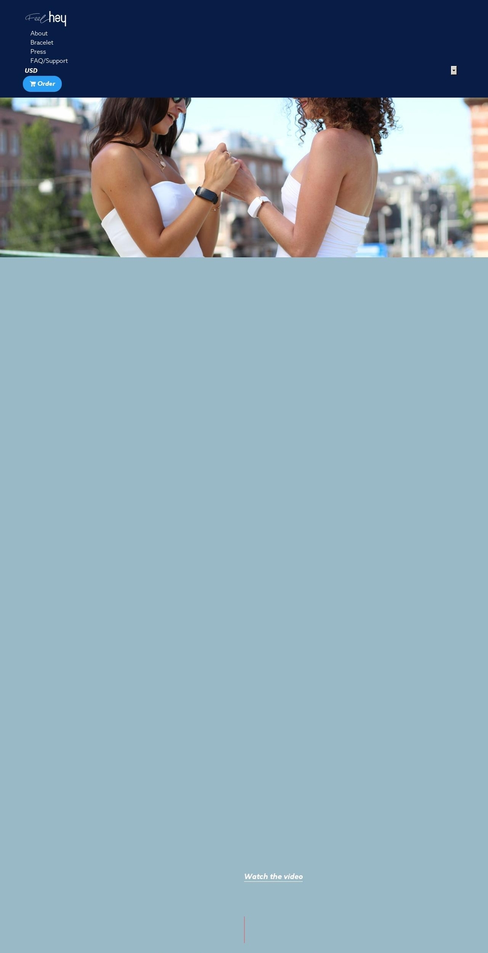 feelhey.com shopify website screenshot