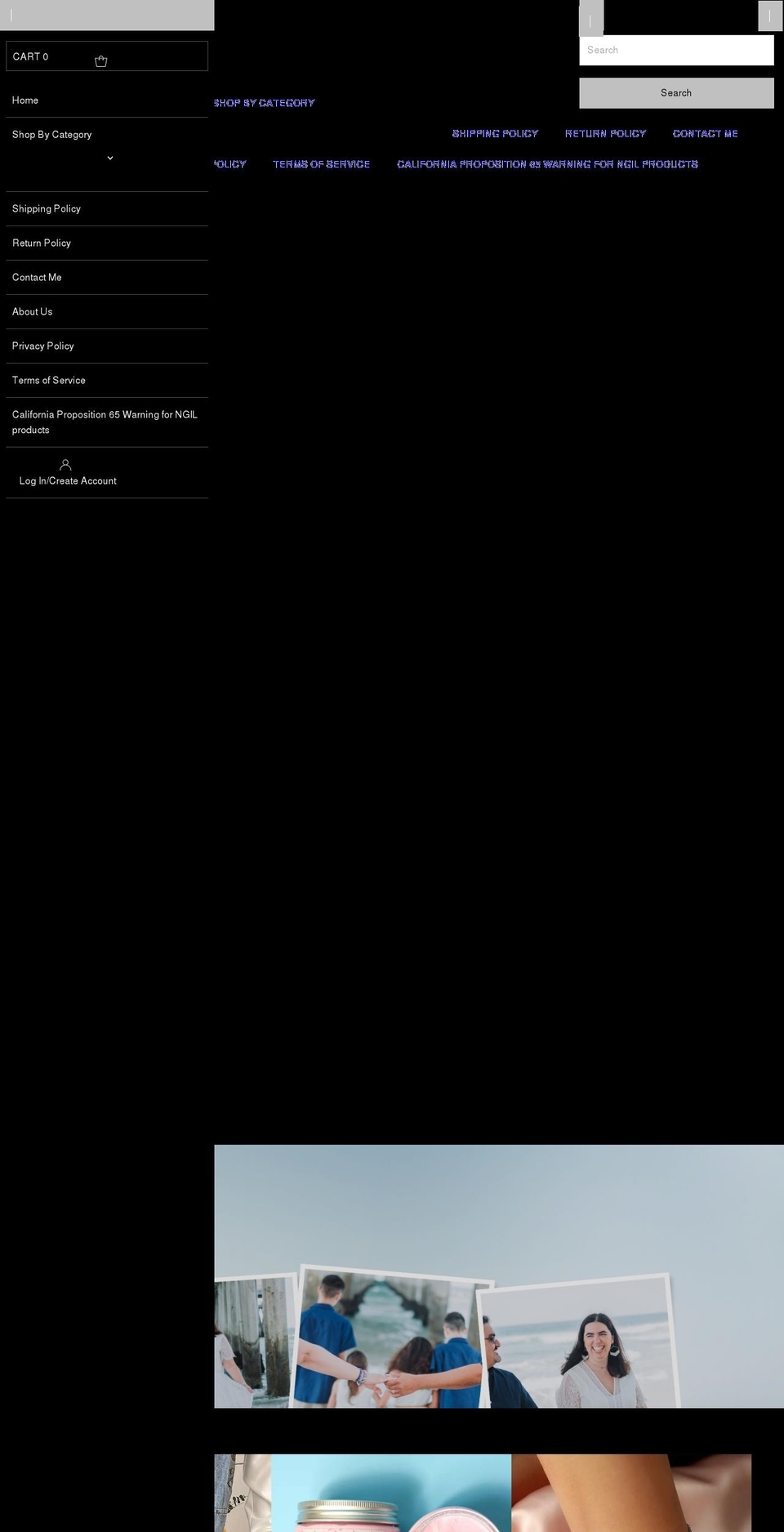 feelingprettysparkly.com shopify website screenshot