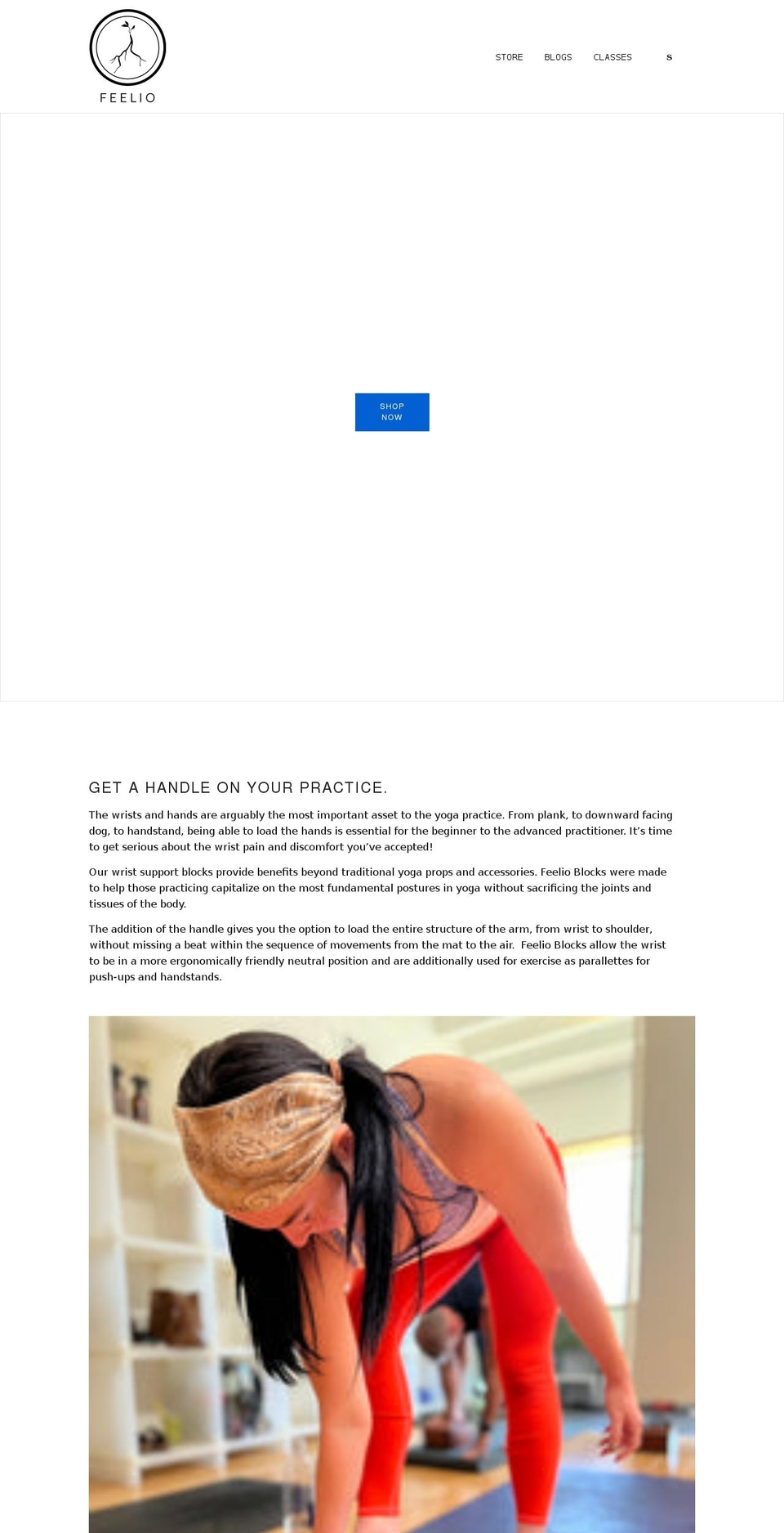 feelioblocks.com shopify website screenshot