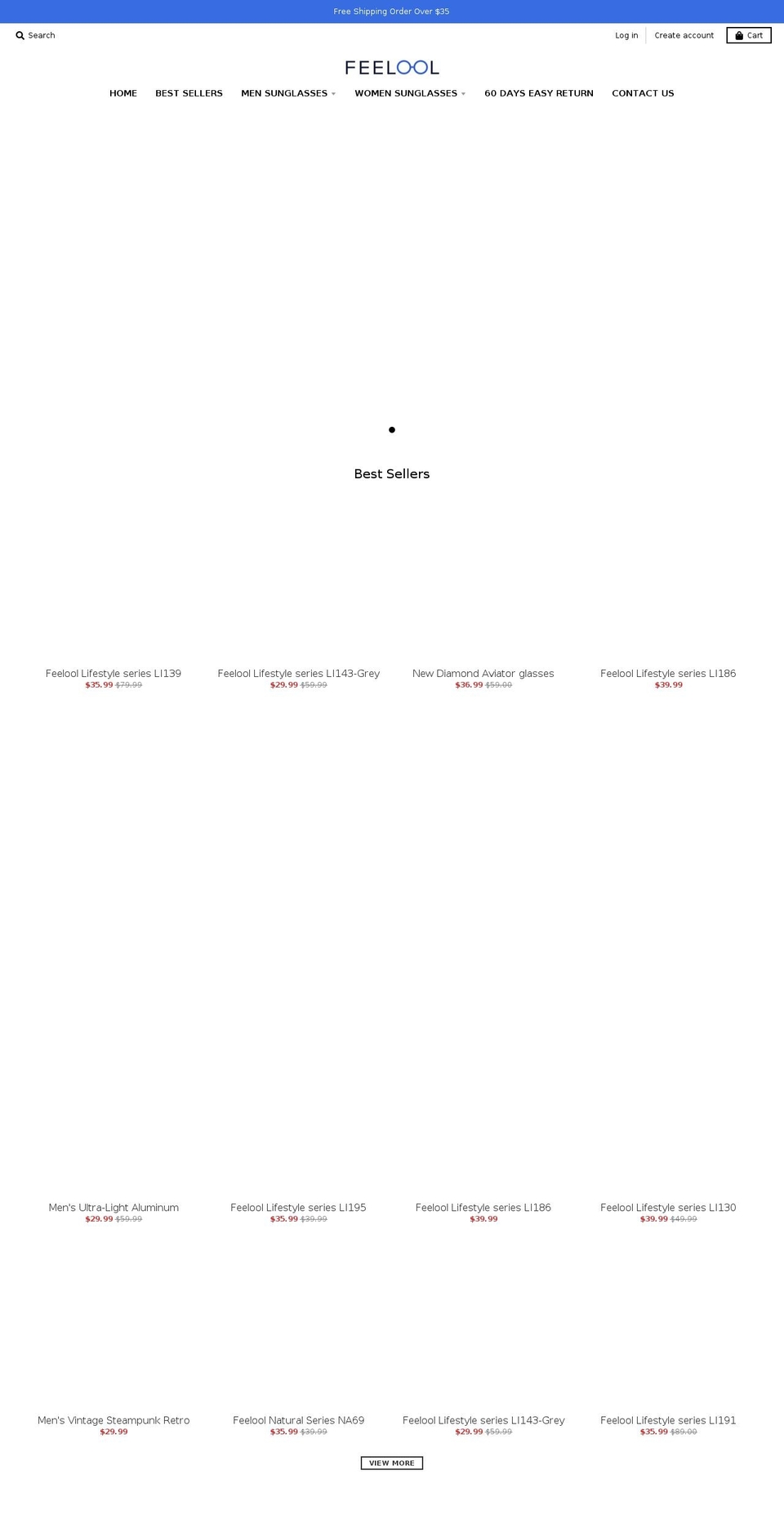 feelool.com shopify website screenshot