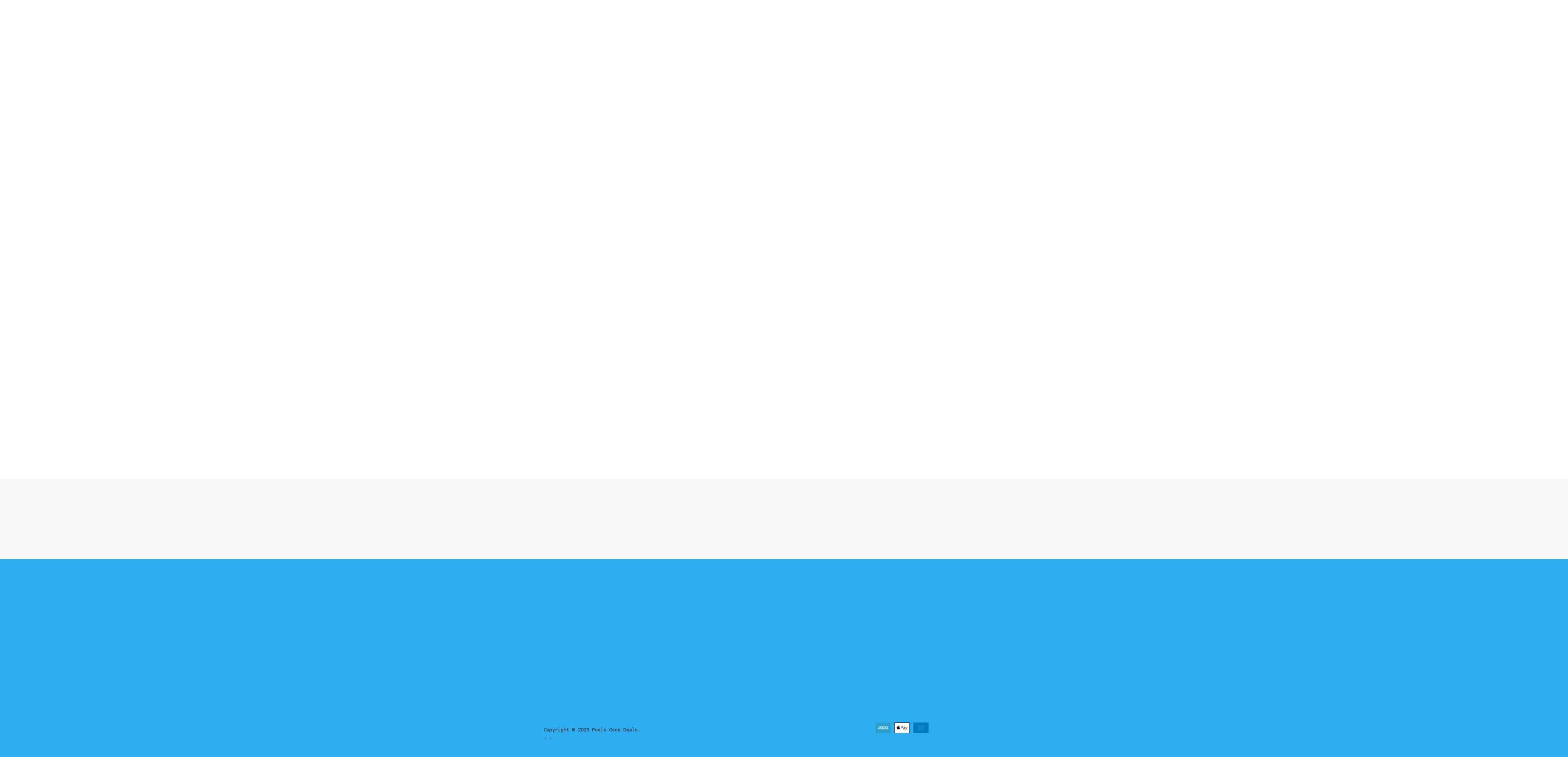 feelsgooddeals.com shopify website screenshot