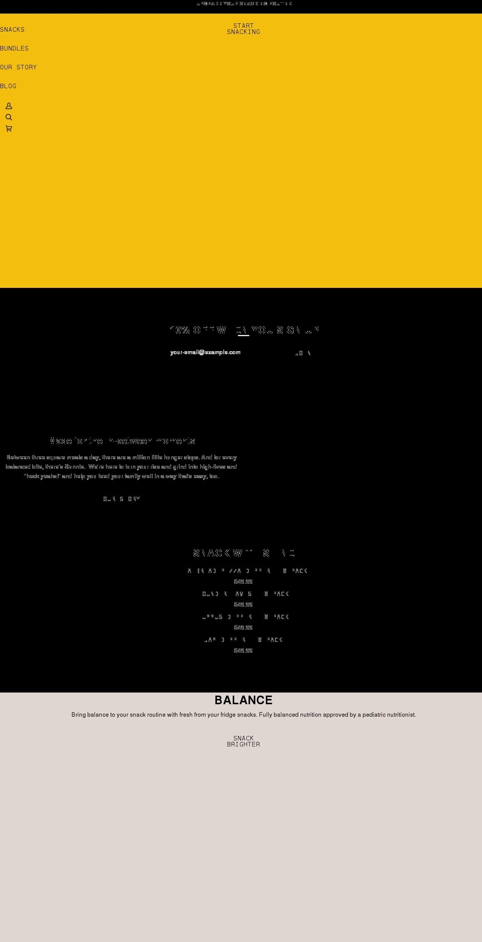 feelsunnie.com shopify website screenshot