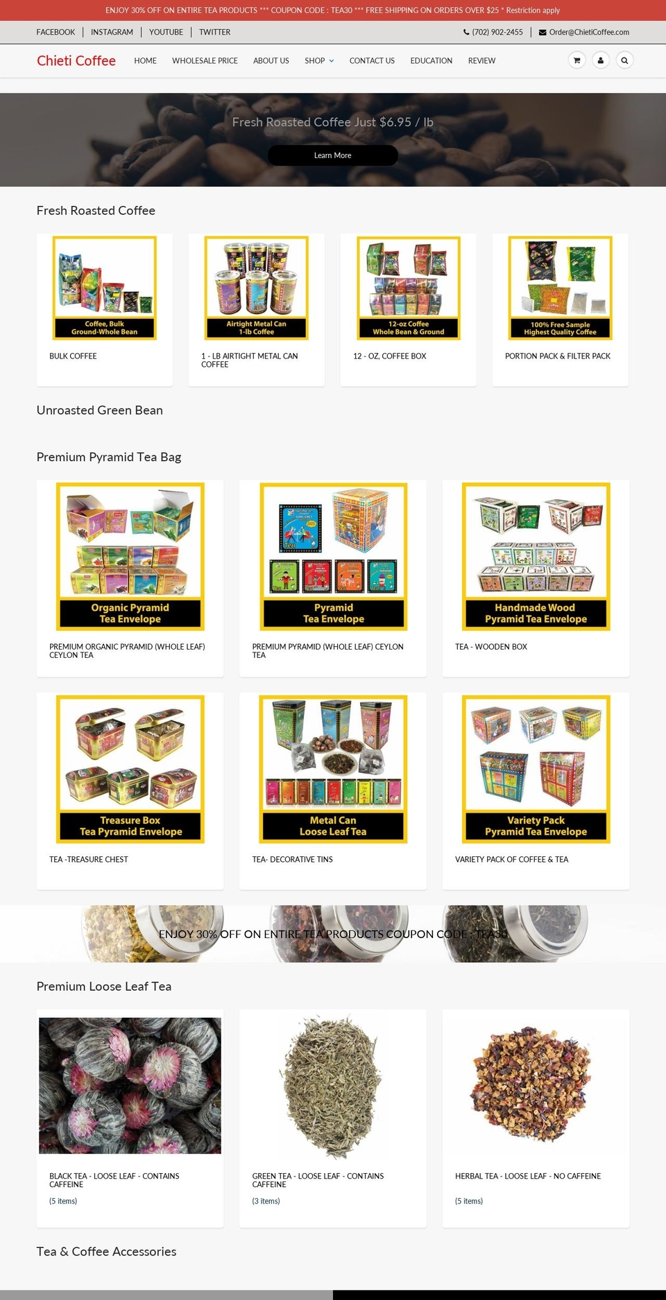 feeltheblend.com — Shopify storefront screenshot