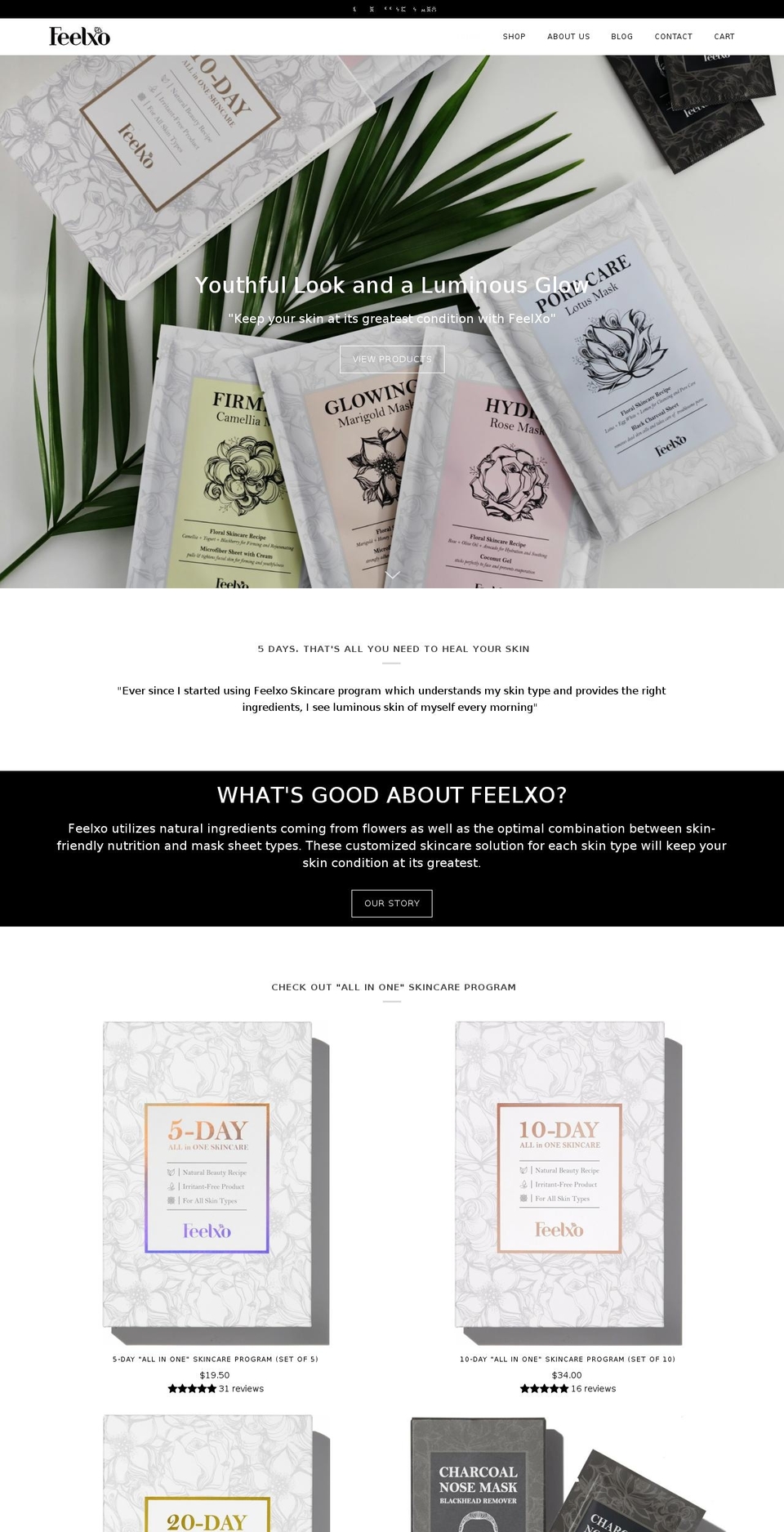 feelxo.com — Shopify store on .com