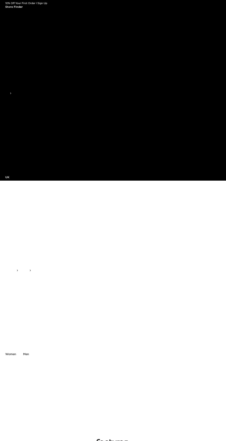 feetures.co.uk shopify website screenshot