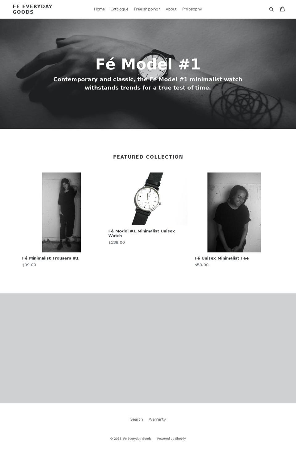 feeverydaygoods.com — Shopify storefront screenshot