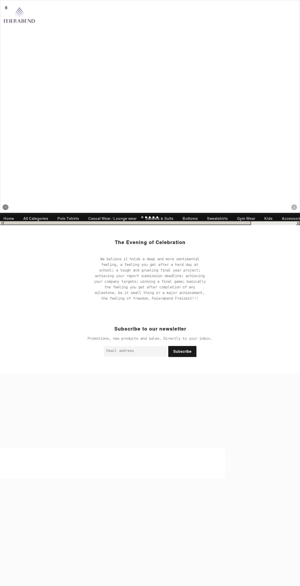 feier-abend.com shopify website screenshot