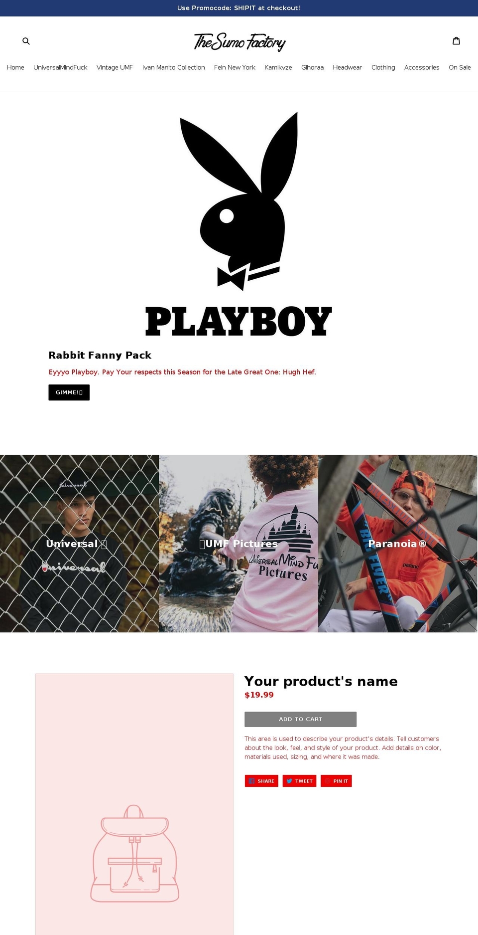 feinnewyork.com — Shopify storefront screenshot