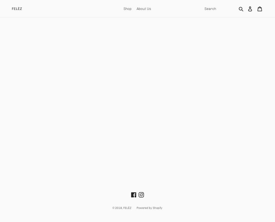 felezclothing.com — Shopify storefront screenshot