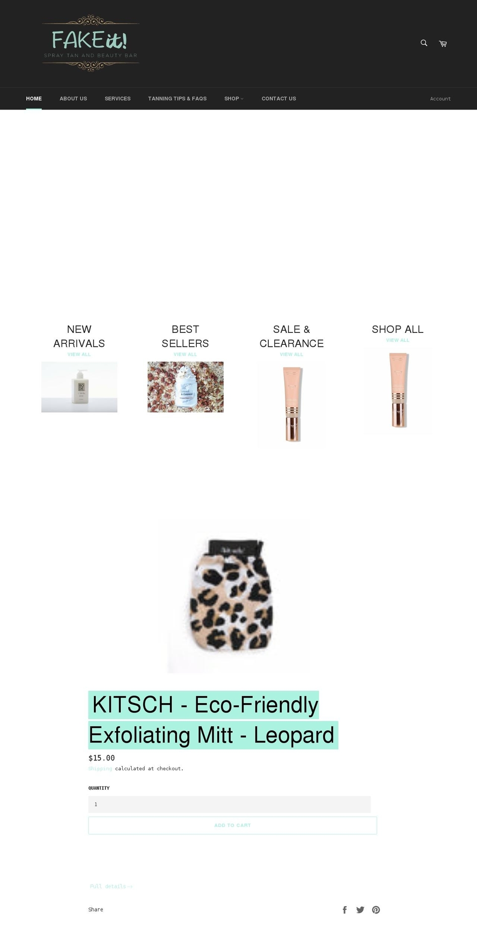 feliciafakesit.com shopify website screenshot