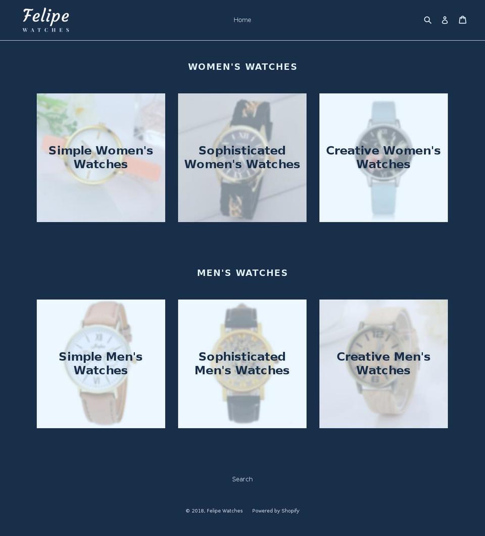 felipewatches.com — Shopify storefront screenshot