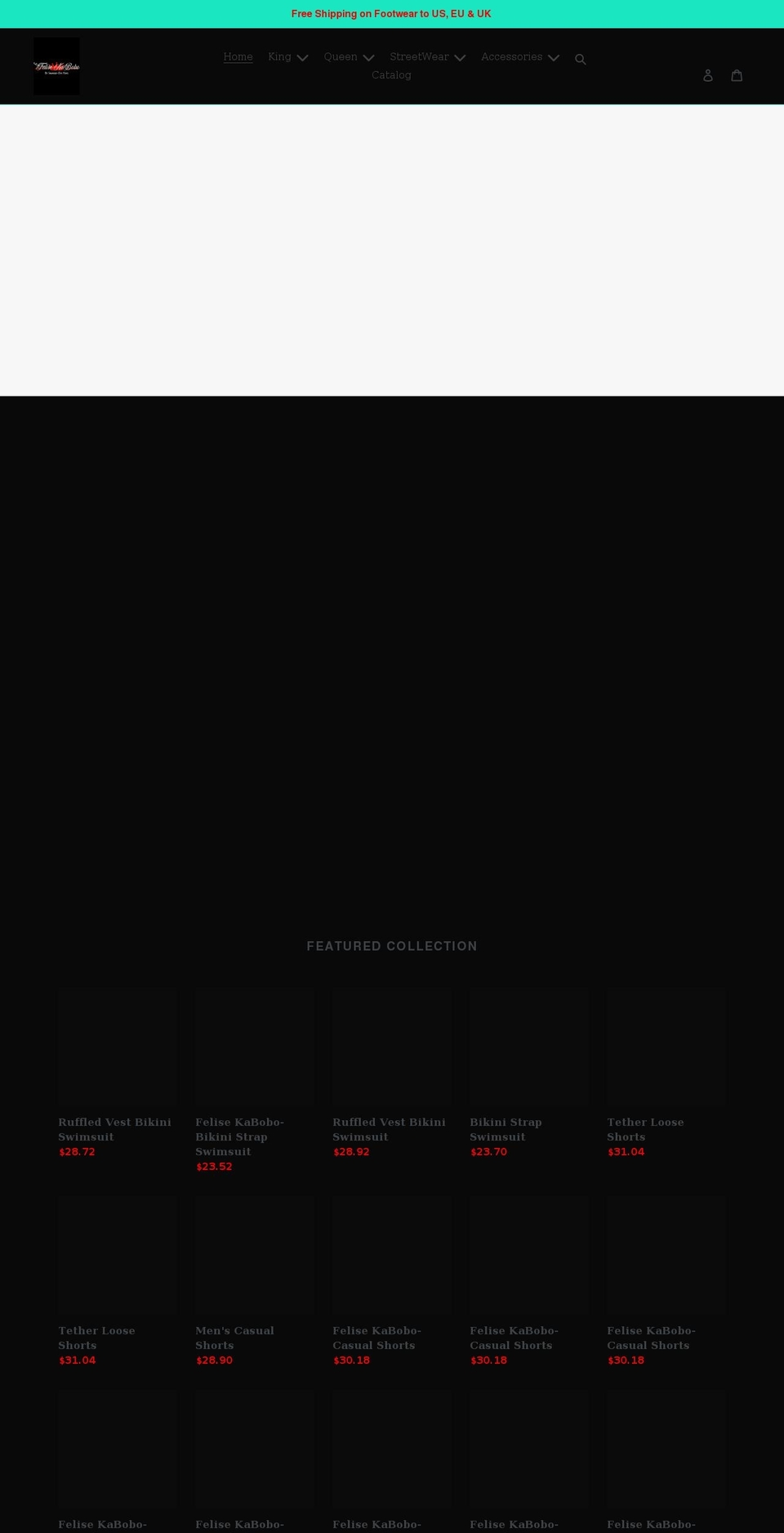 felisekabobo.com — Shopify storefront screenshot