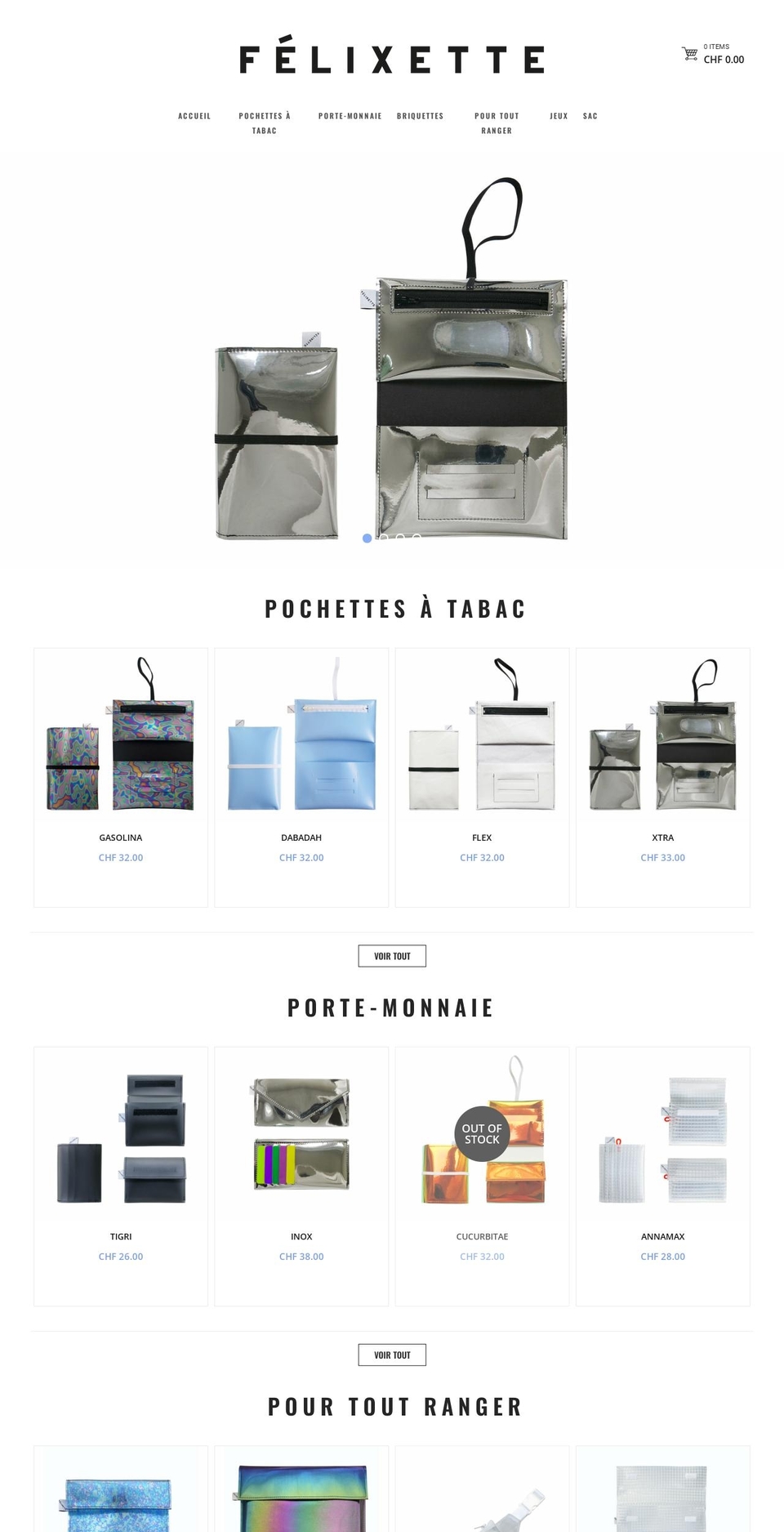 felixette.ch shopify website screenshot