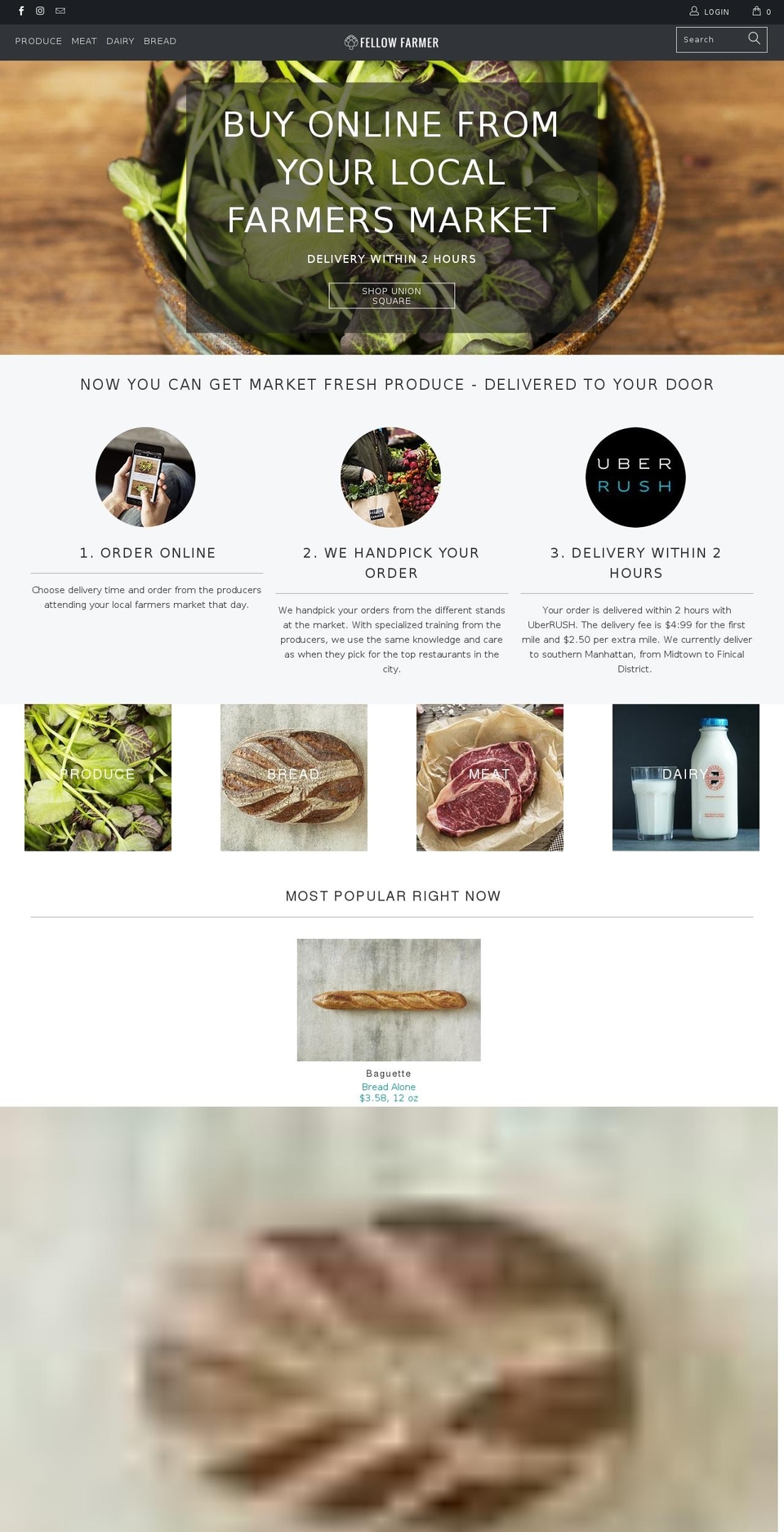 fellowfarmer.com shopify website screenshot