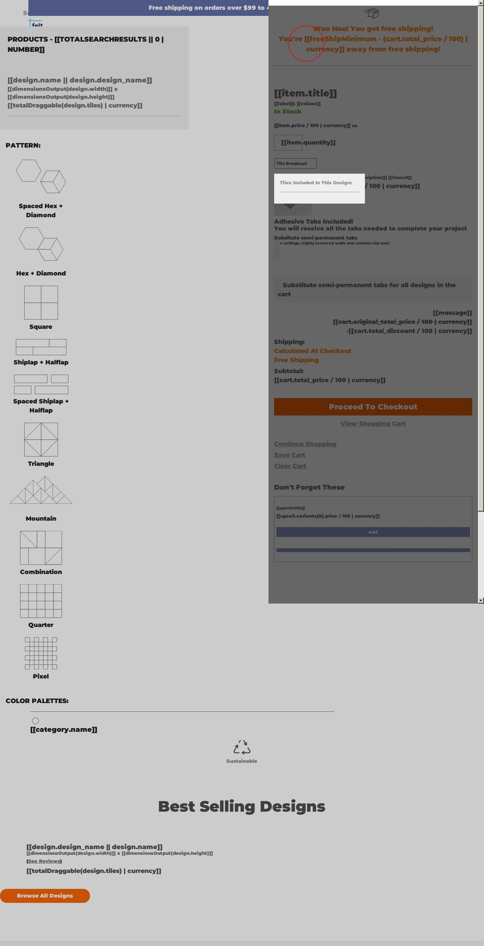 feltright.com shopify website screenshot