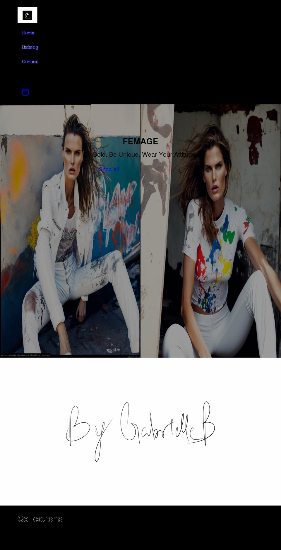 femage.com shopify website screenshot