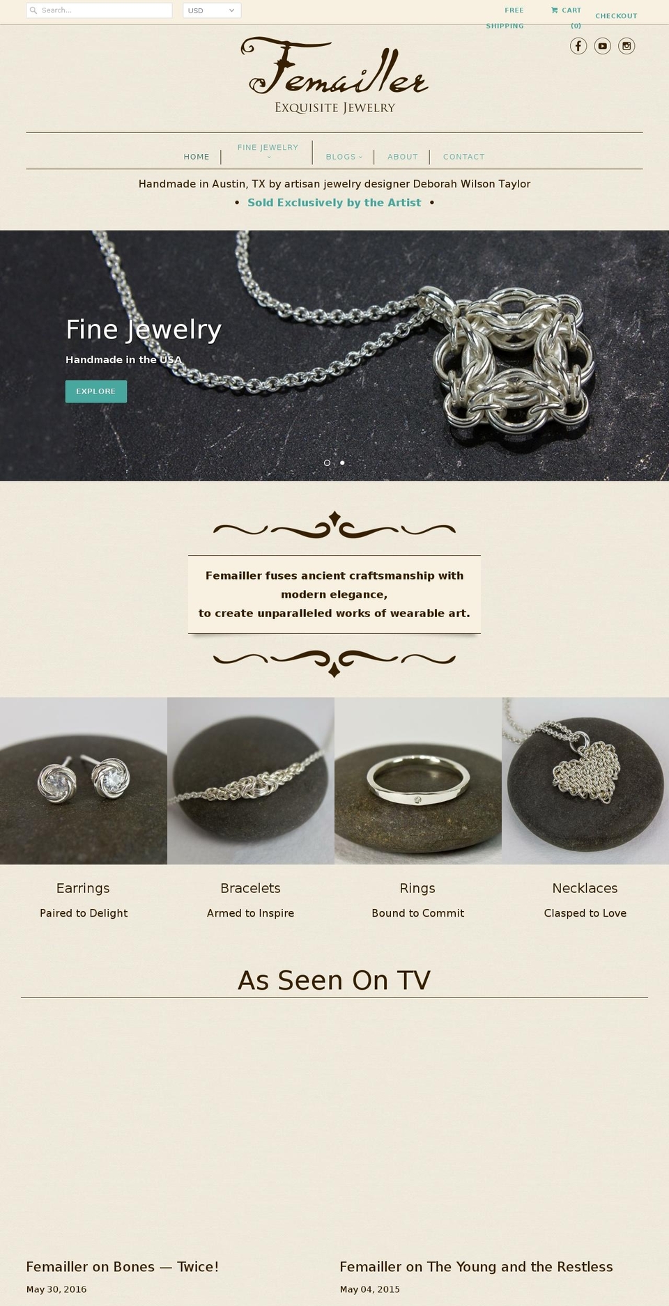 femailler.com shopify website screenshot