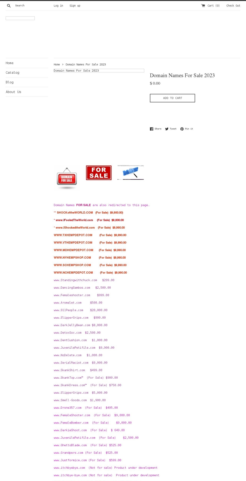 femaleshooter.com — Shopify storefront screenshot