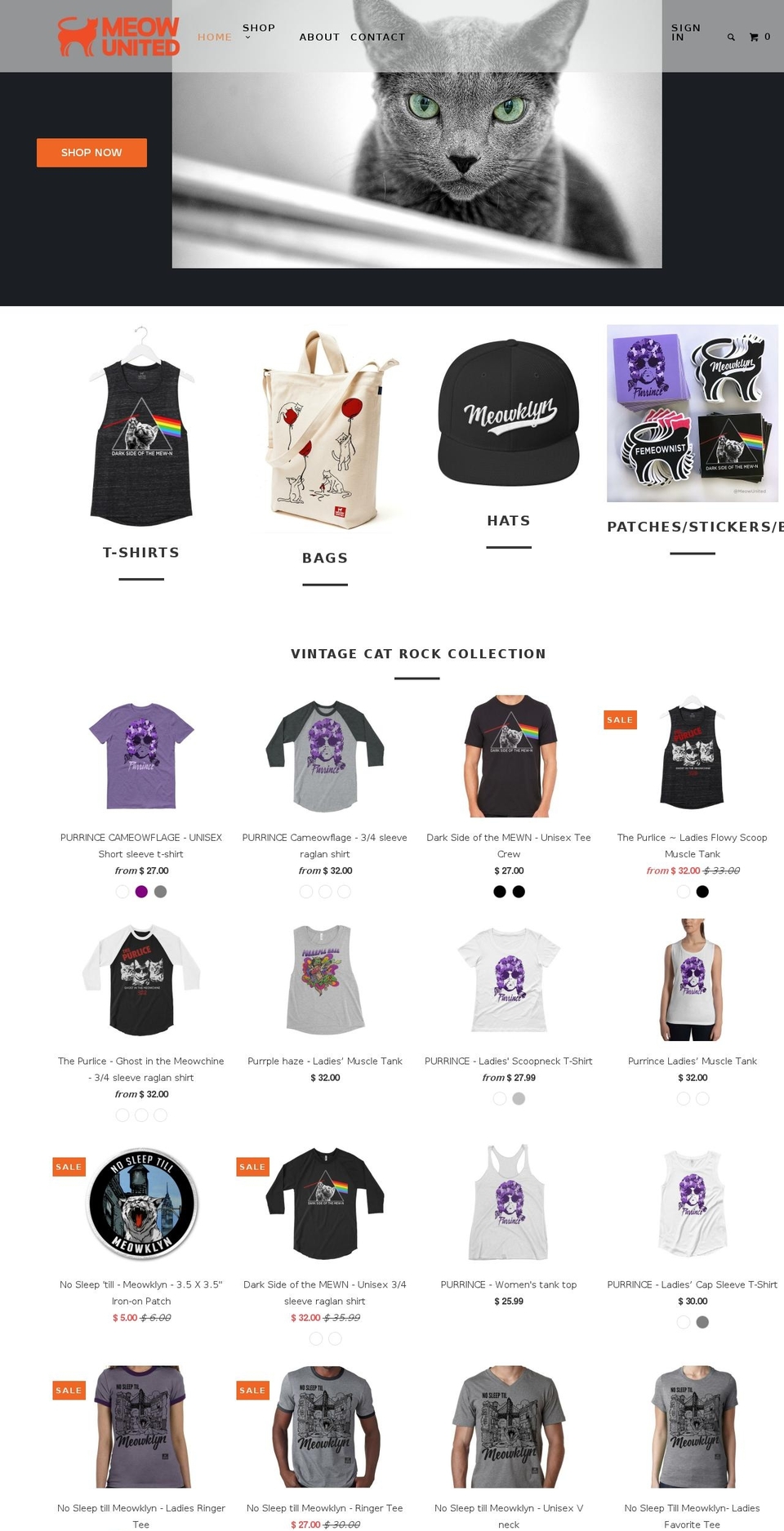 femeownist.com — Shopify storefront screenshot