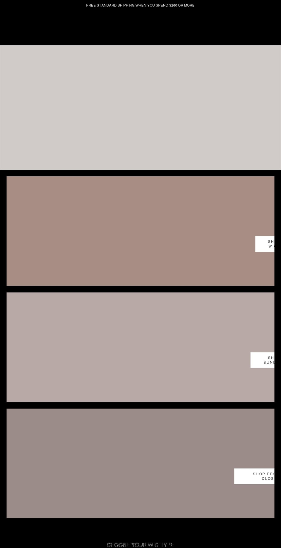 femishair.com shopify website screenshot