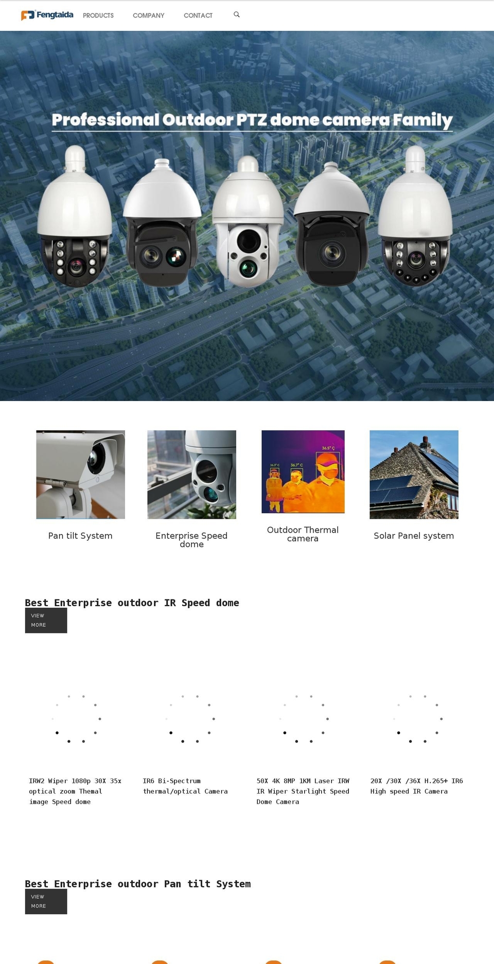 fengtaida.com shopify website screenshot