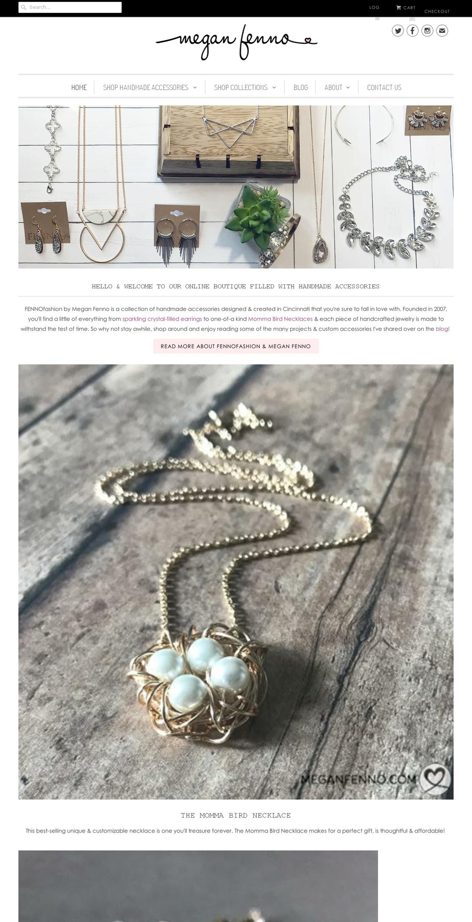 fennofashion.com shopify website screenshot