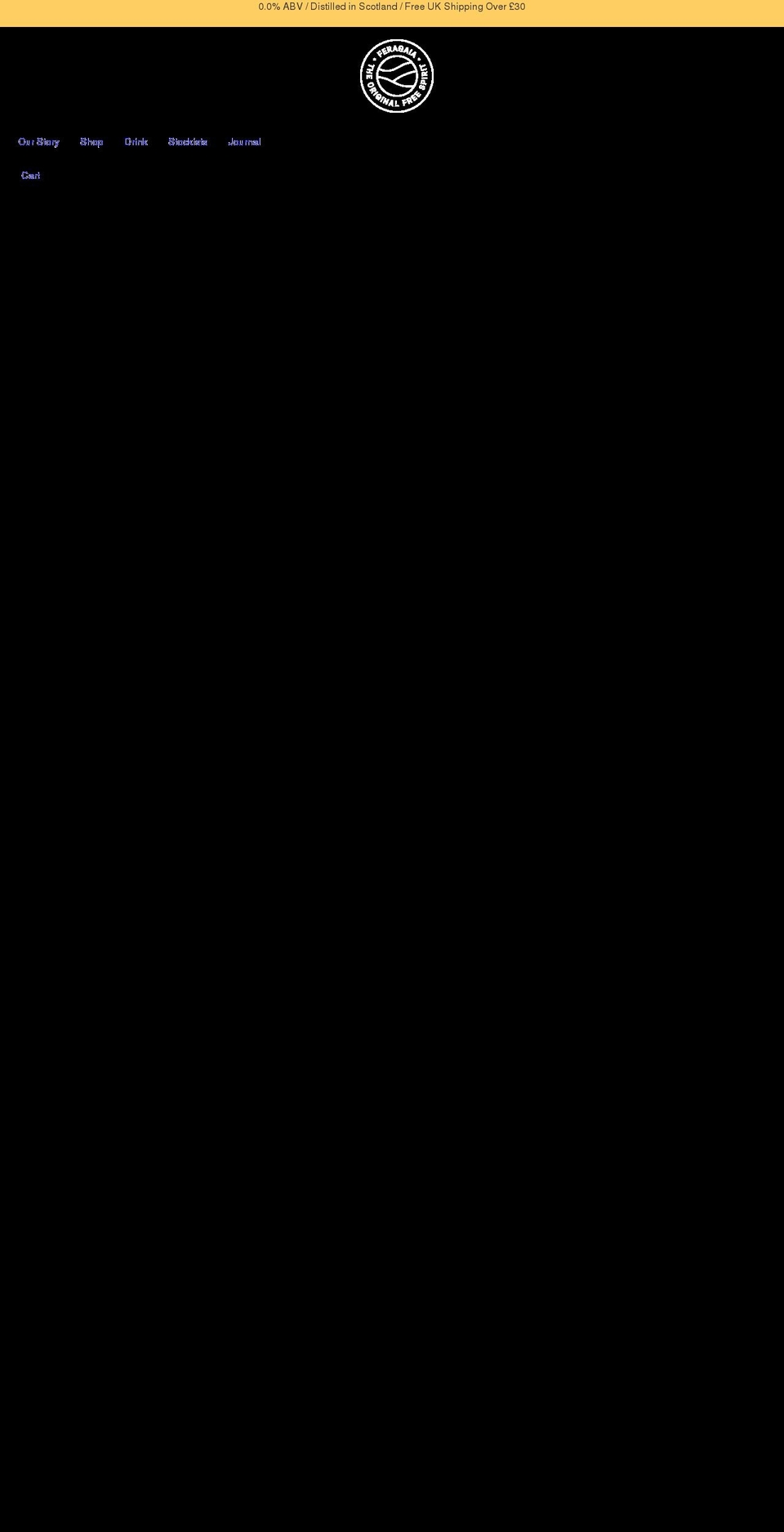 feragaia.com shopify website screenshot