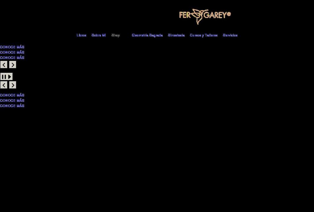 fergarey.com shopify website screenshot