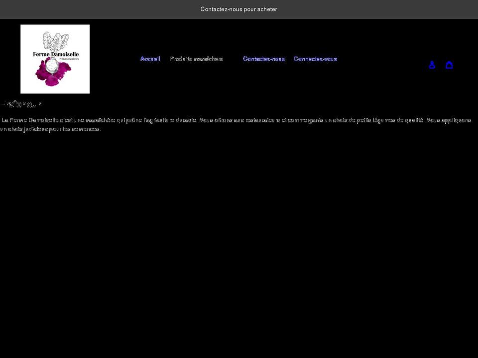 fermedamoiselle.com shopify website screenshot