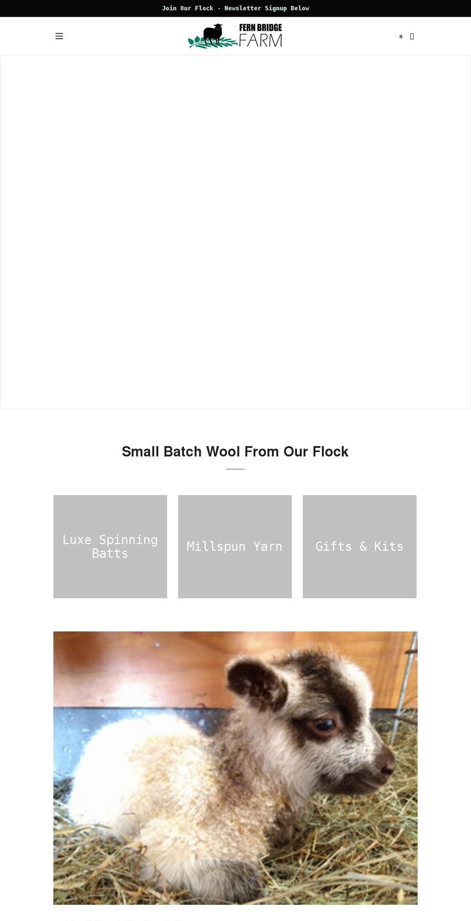 fernbridgefarm.com shopify website screenshot