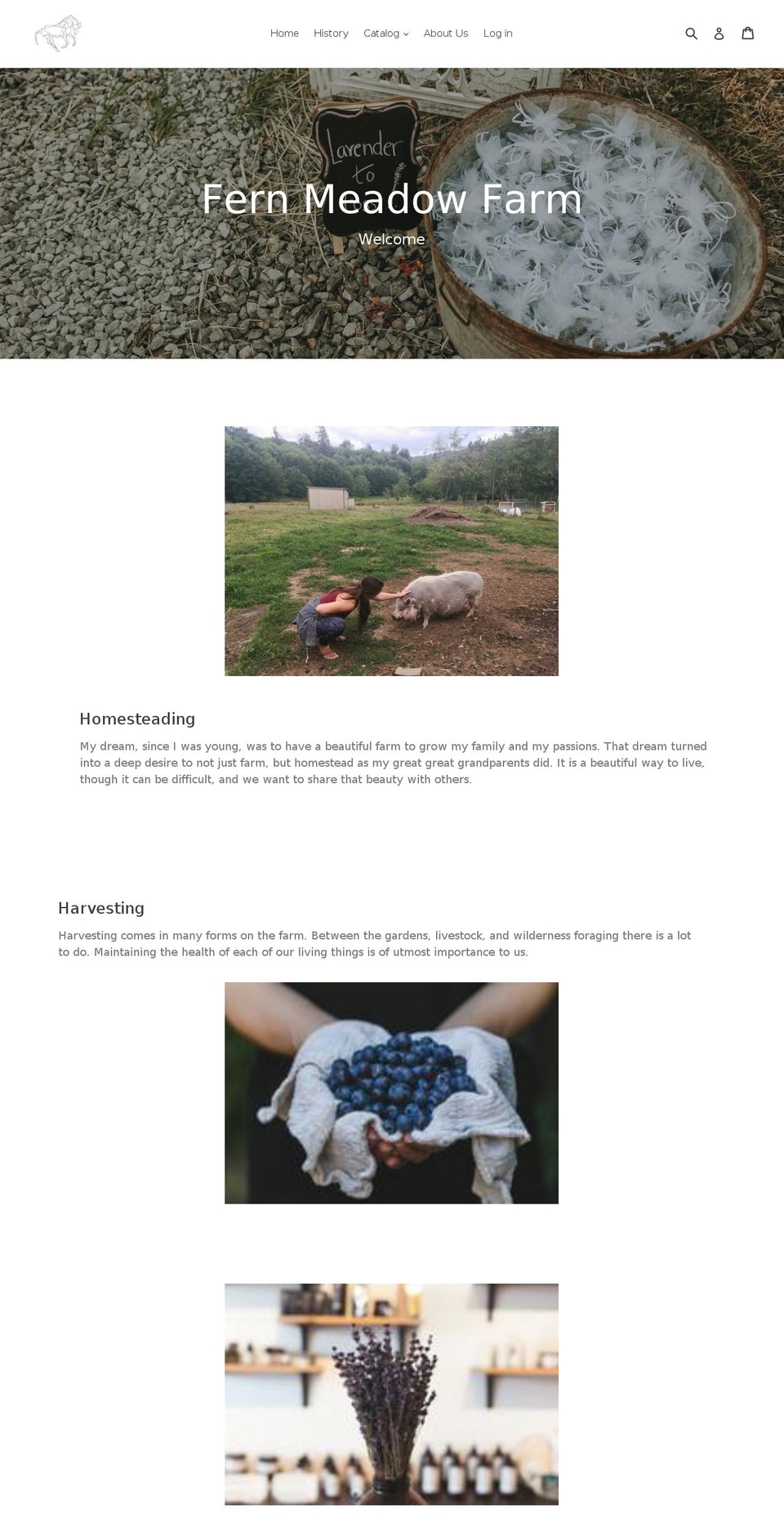 fernmeadow.com — Shopify storefront screenshot
