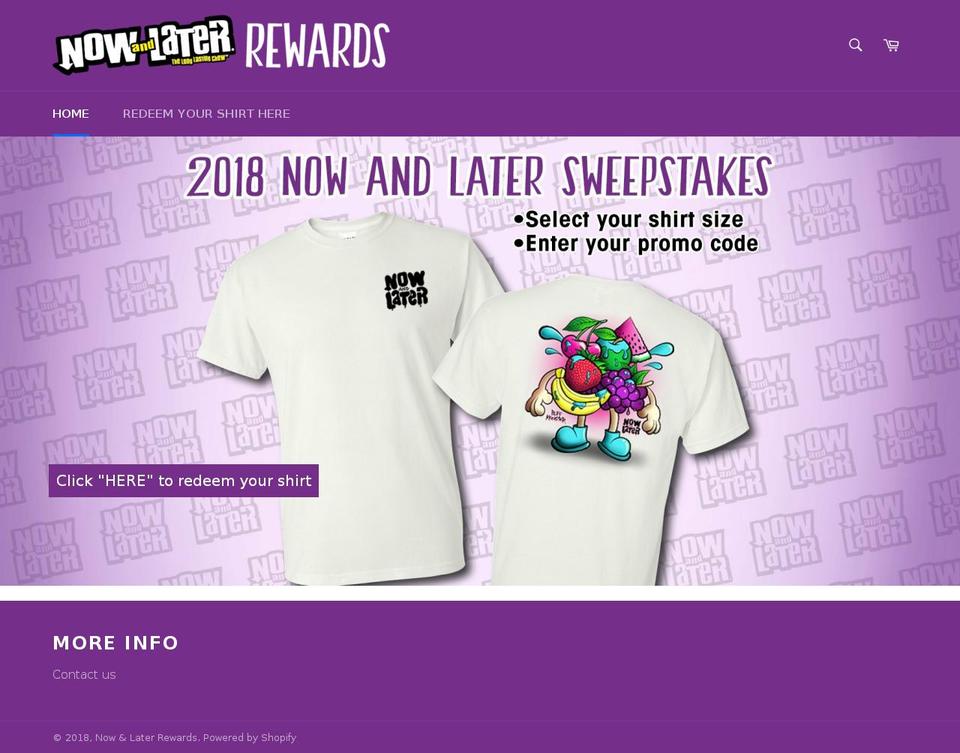 ferrararewards.com shopify website screenshot
