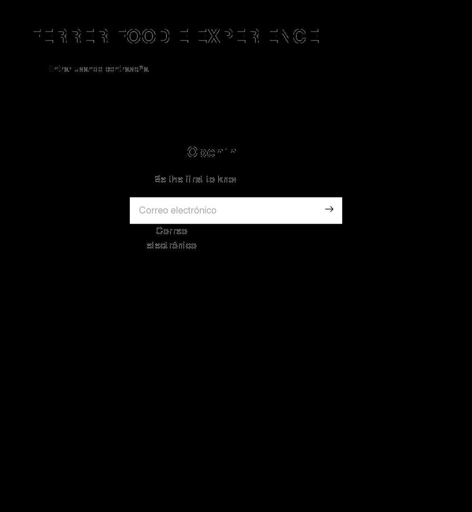 ferrerfoodiexperience.com shopify website screenshot
