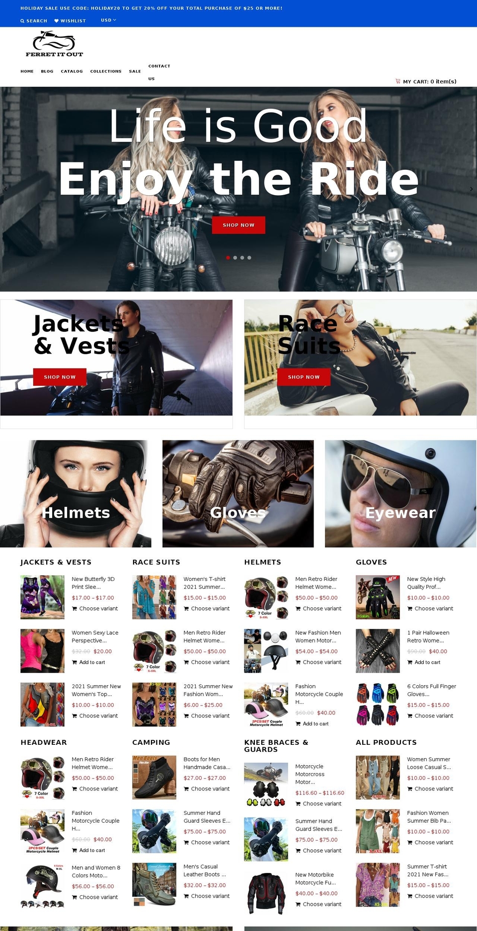 ferretitout.com shopify website screenshot