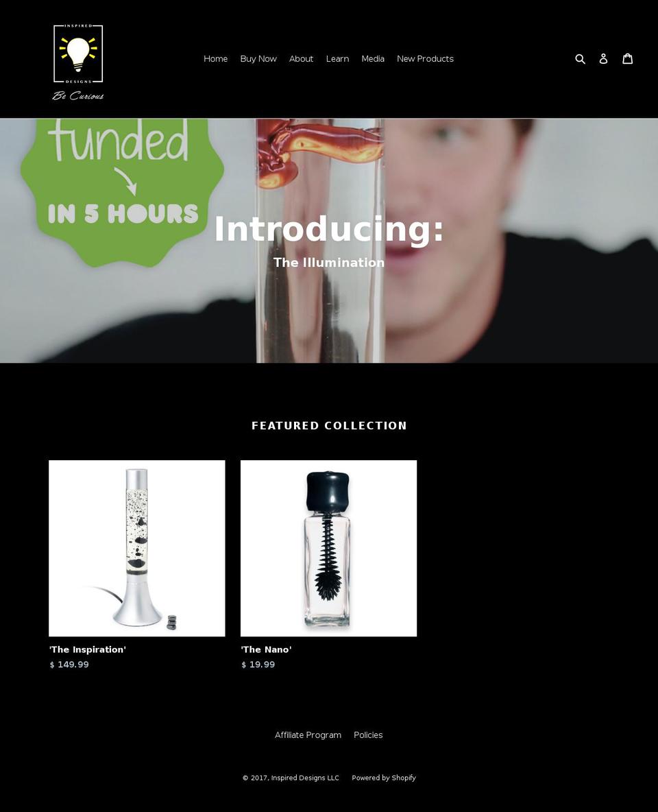 ferrofluid.today shopify website screenshot