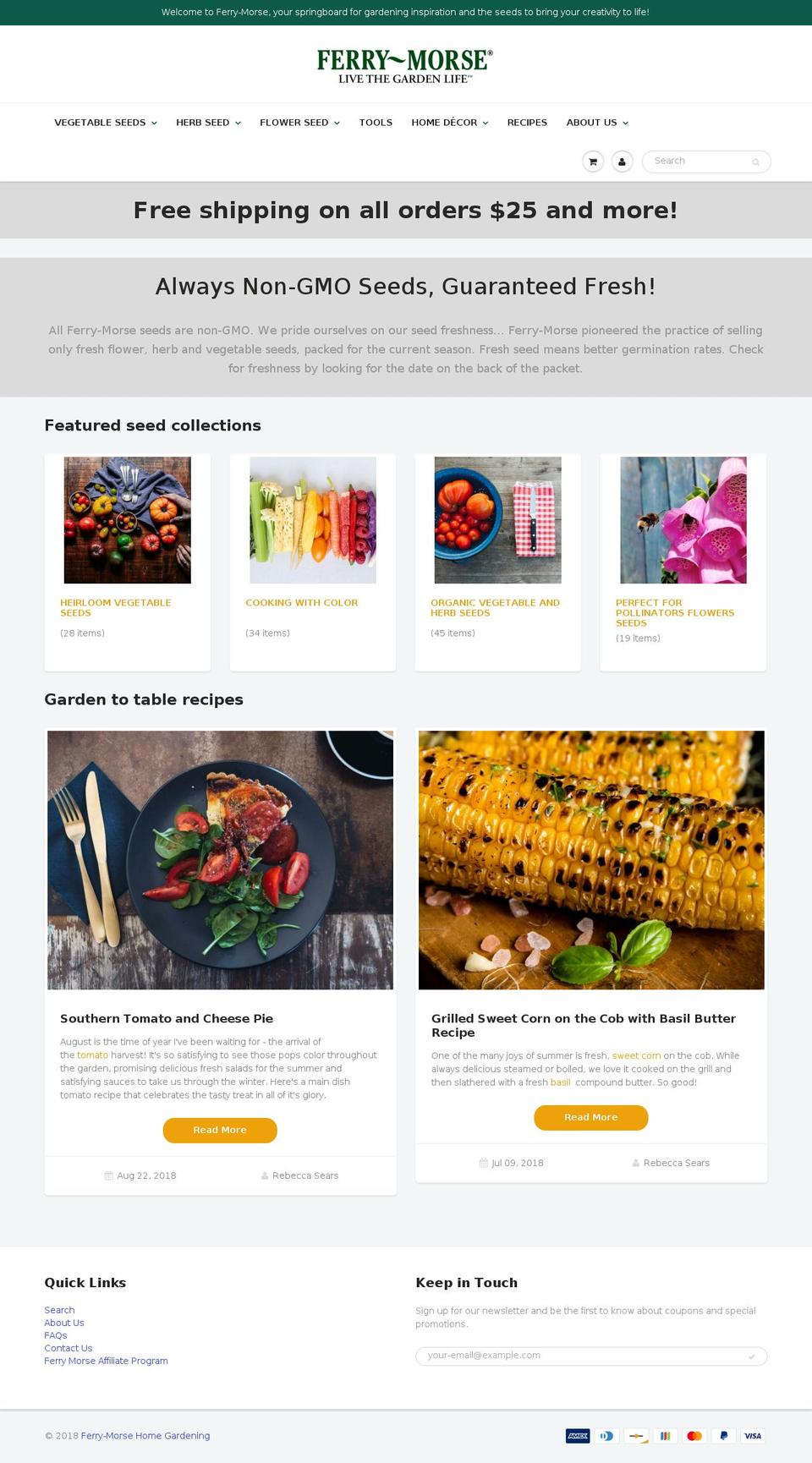 ferrymorse.com — Shopify storefront screenshot