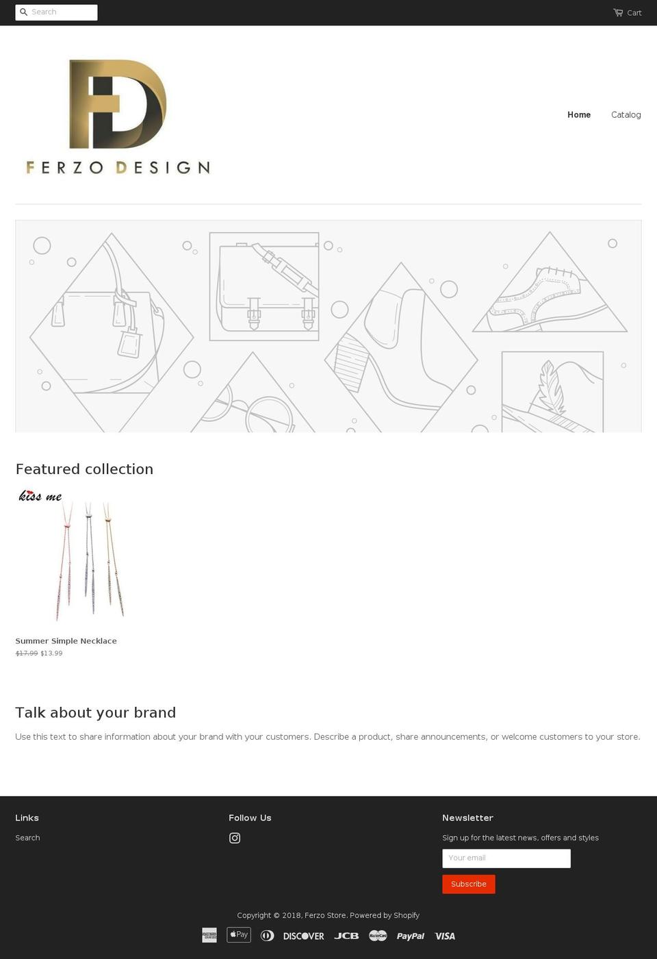 ferzostore.com — Shopify storefront screenshot