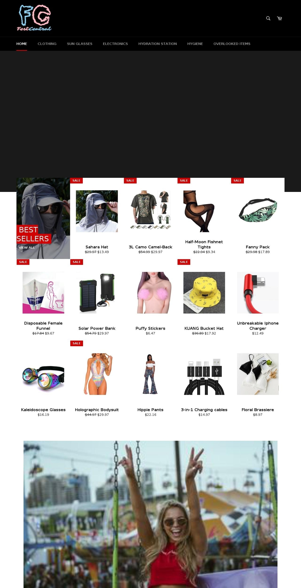 festcentral.com — Shopify storefront screenshot