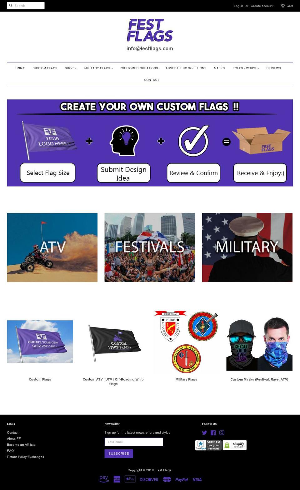 Copy MINIMAL with V2 BoldDevOct16 Shopify theme site example festflags.myshopify.com