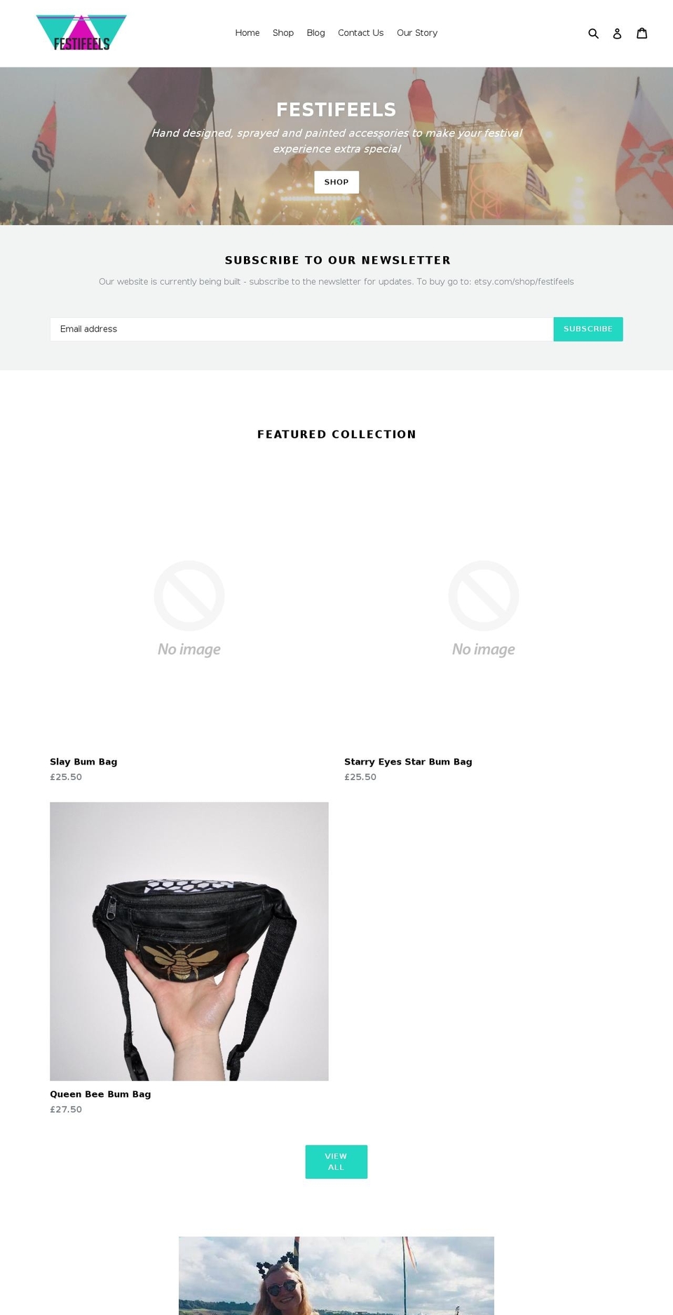 festifeels.com — Shopify storefront screenshot