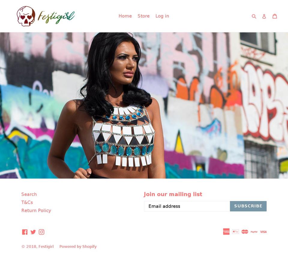 festigirl.com — Shopify storefront screenshot