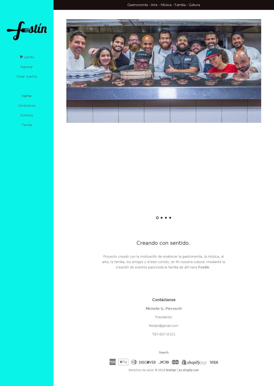 festinpr.com — Shopify storefront screenshot