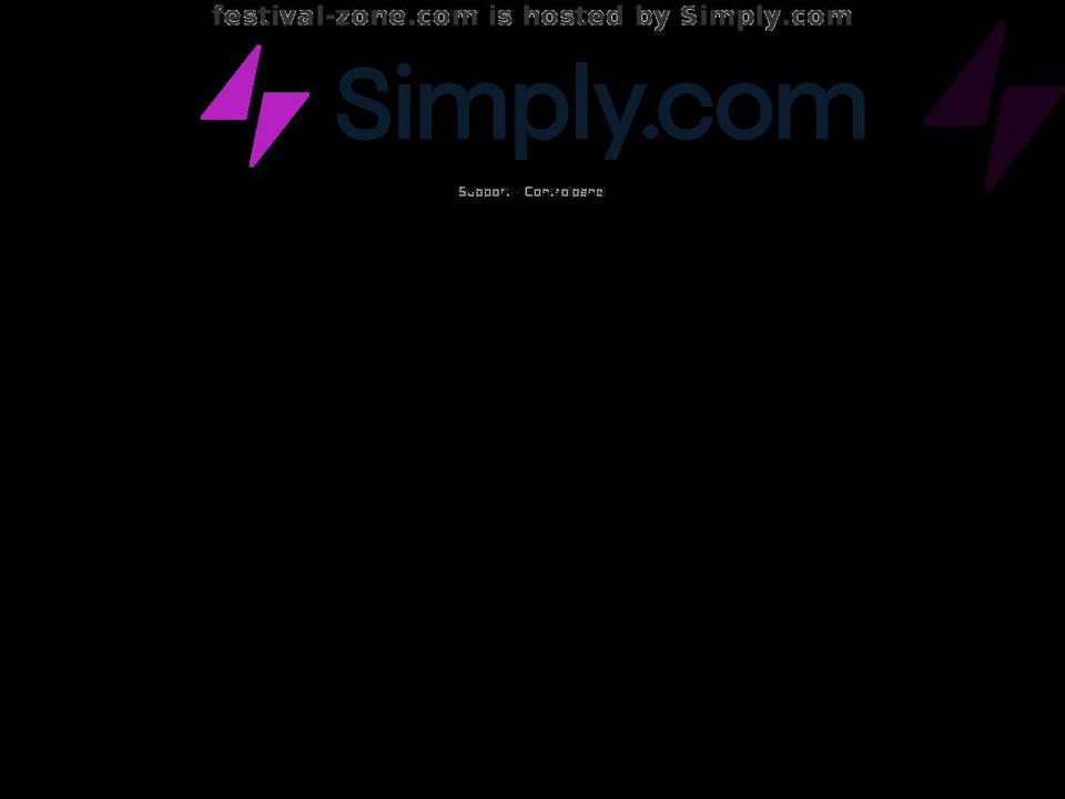 festival-zone.com — Shopify storefront screenshot