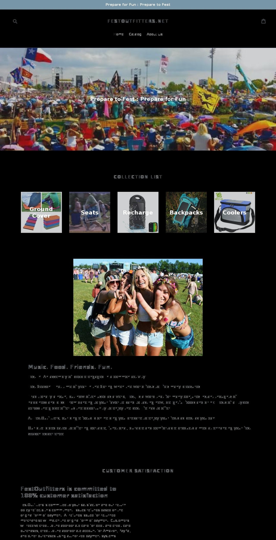 festsupply.com shopify website screenshot