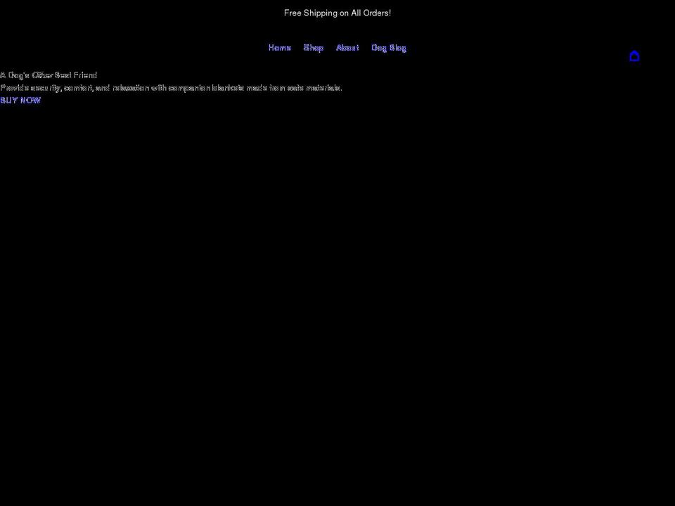 fetchandwags.com shopify website screenshot