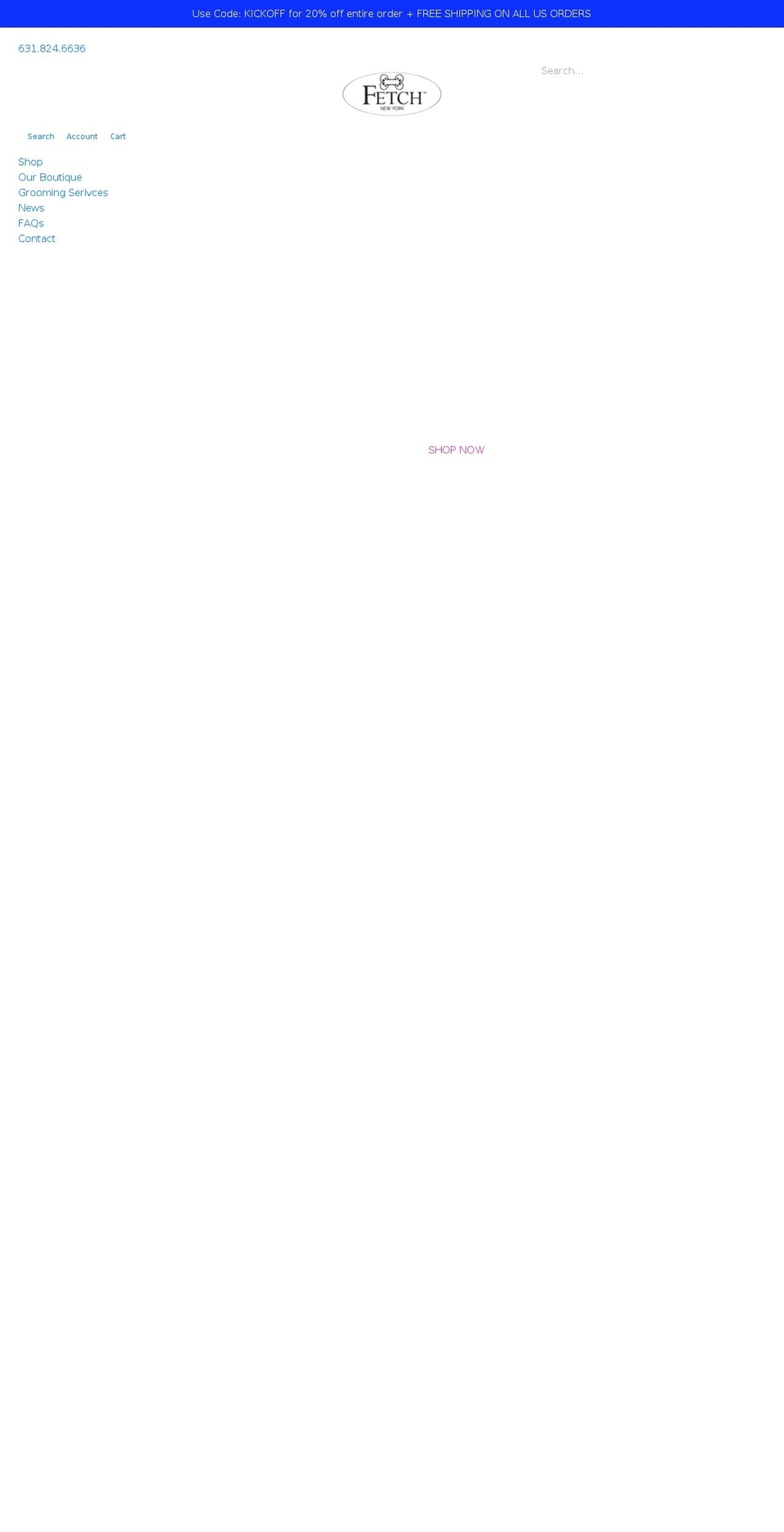fetchshops.com shopify website screenshot