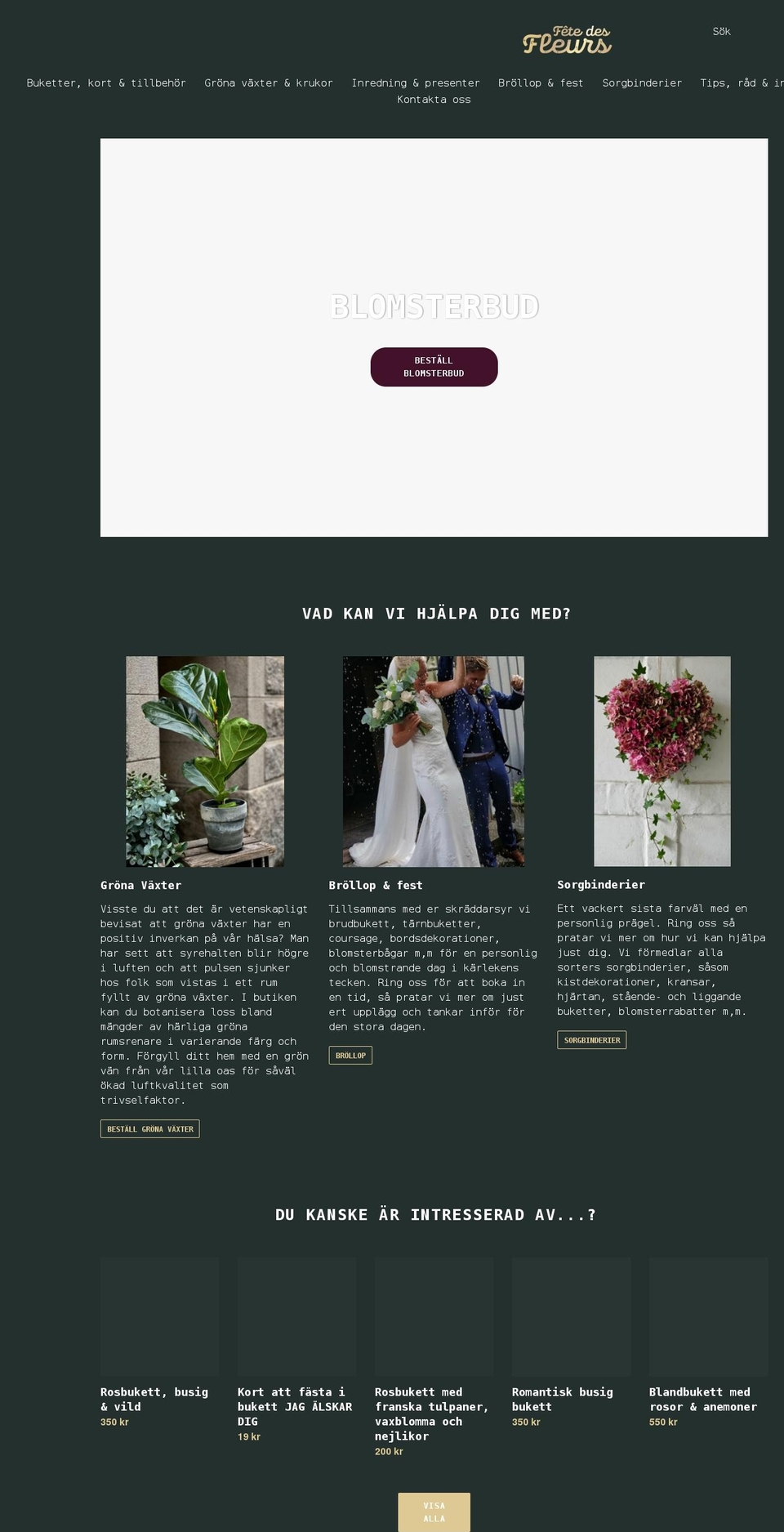 fete-des-fleurs.com shopify website screenshot